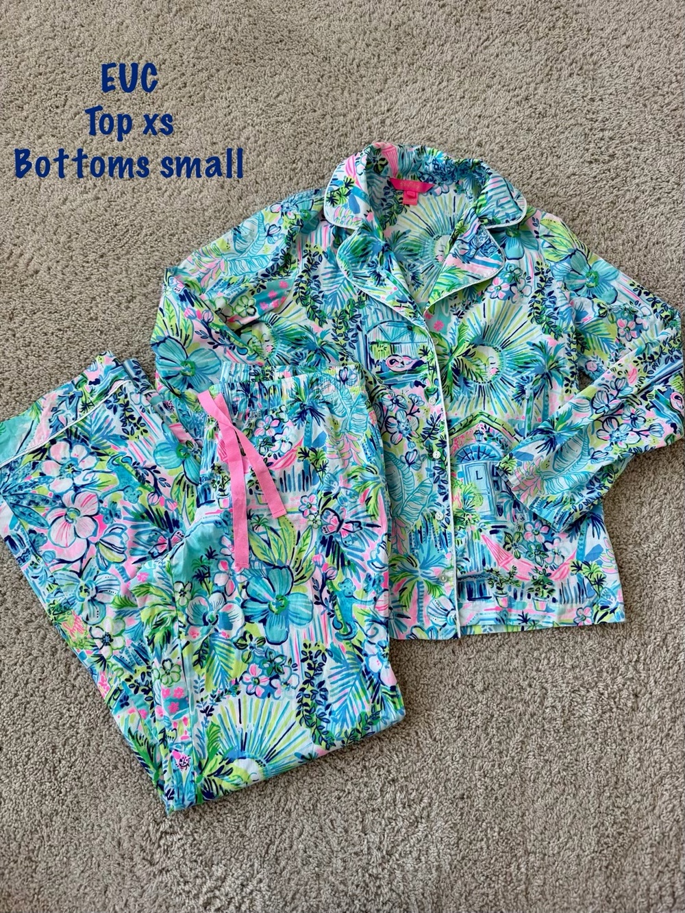 Lilly Pulitzer Lilly’s house Pajama Set